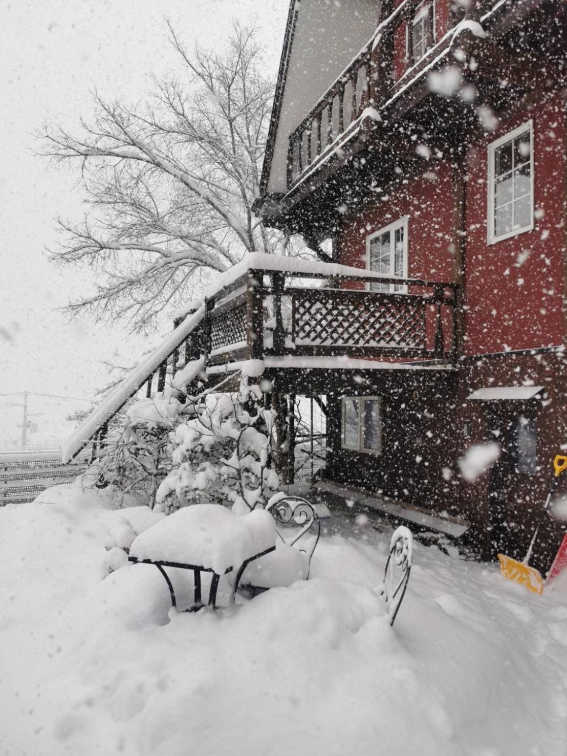 Sapporo Luxury Log House 5Brm Max 18Ppl 4 Free Parkingヴィラ エクステリア 写真