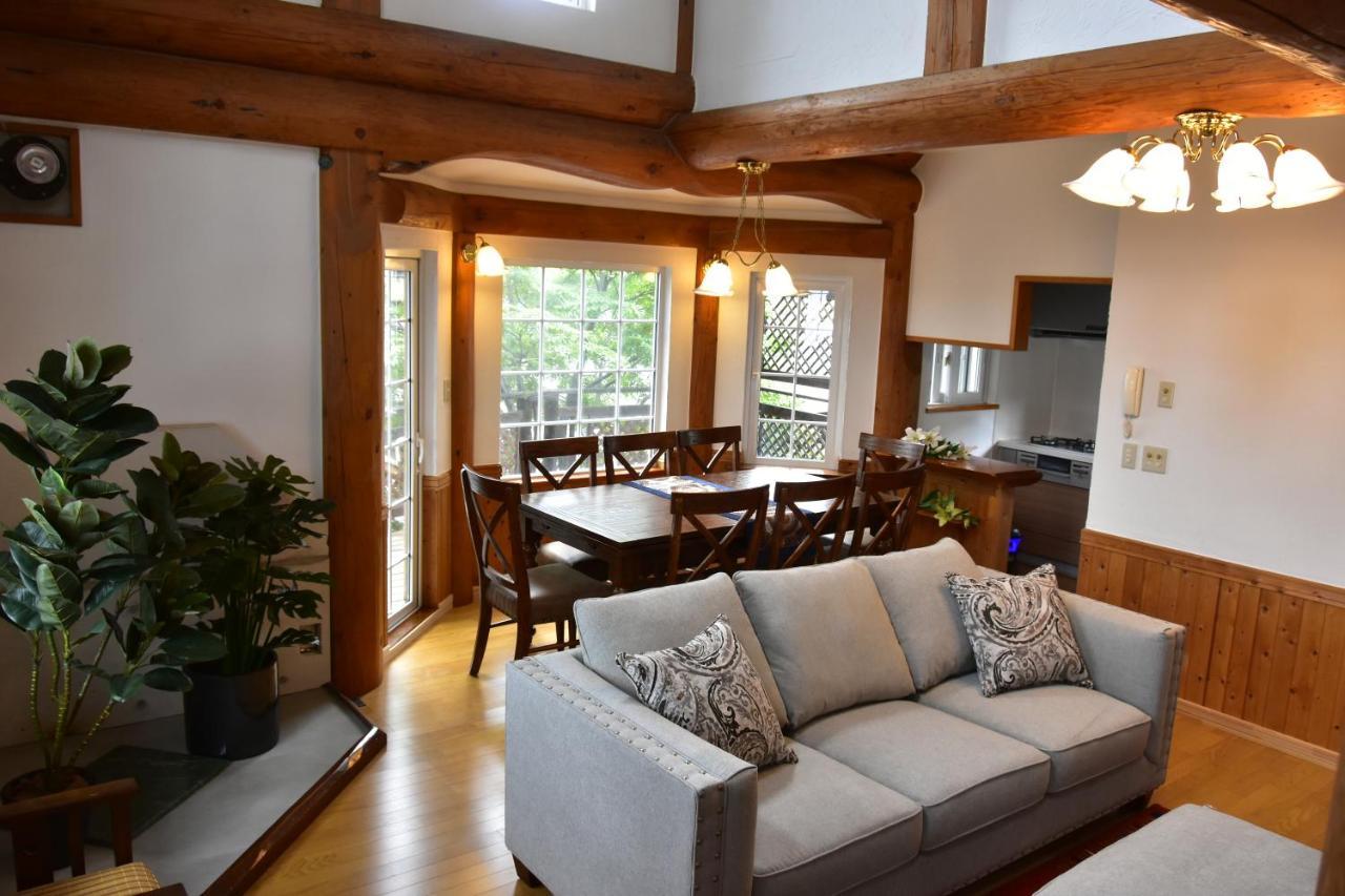 Sapporo Luxury Log House 5Brm Max 18Ppl 4 Free Parkingヴィラ エクステリア 写真