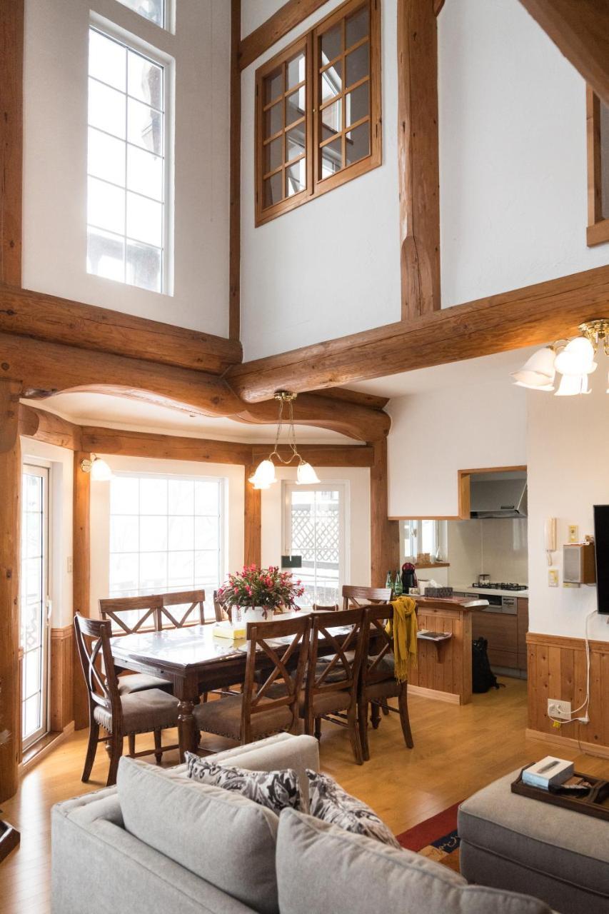 Sapporo Luxury Log House 5Brm Max 18Ppl 4 Free Parkingヴィラ エクステリア 写真