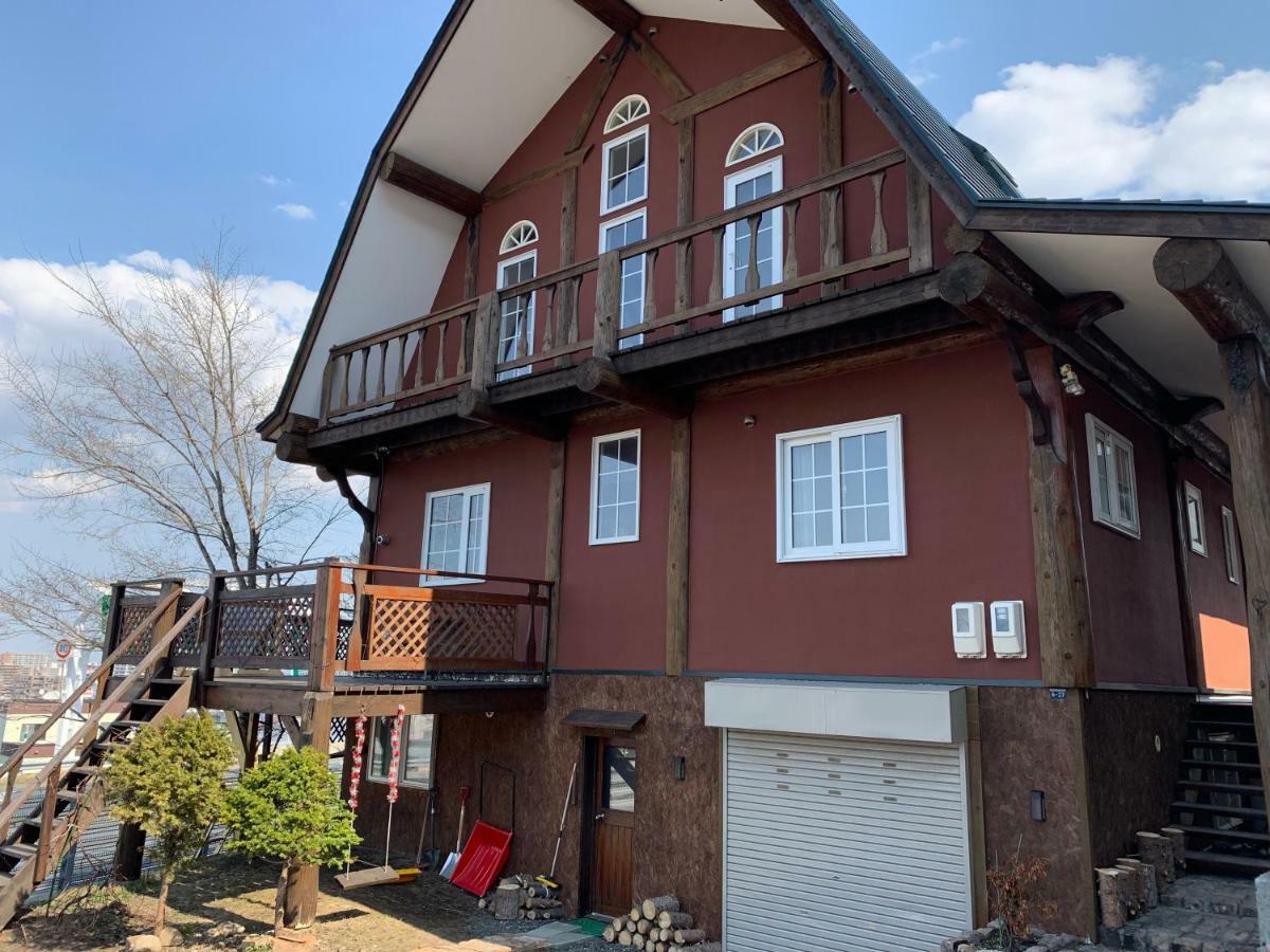 Sapporo Luxury Log House 5Brm Max 18Ppl 4 Free Parkingヴィラ エクステリア 写真